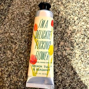 BN - Blue Q - Natural hand cream - “I’m a delicate F-ing Flower”